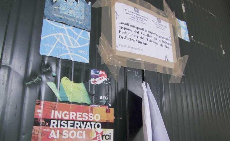 Il sequestro del night mascherato da circolo culturale