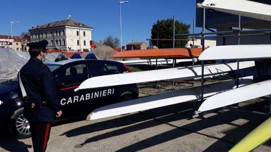 Tenta il furto al Canoa Club Ferrara, preso dai carabinieri