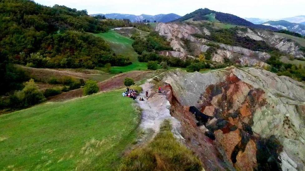 Le argille colorate delle ex cave di Baiso un’opportunità turistica per il paese