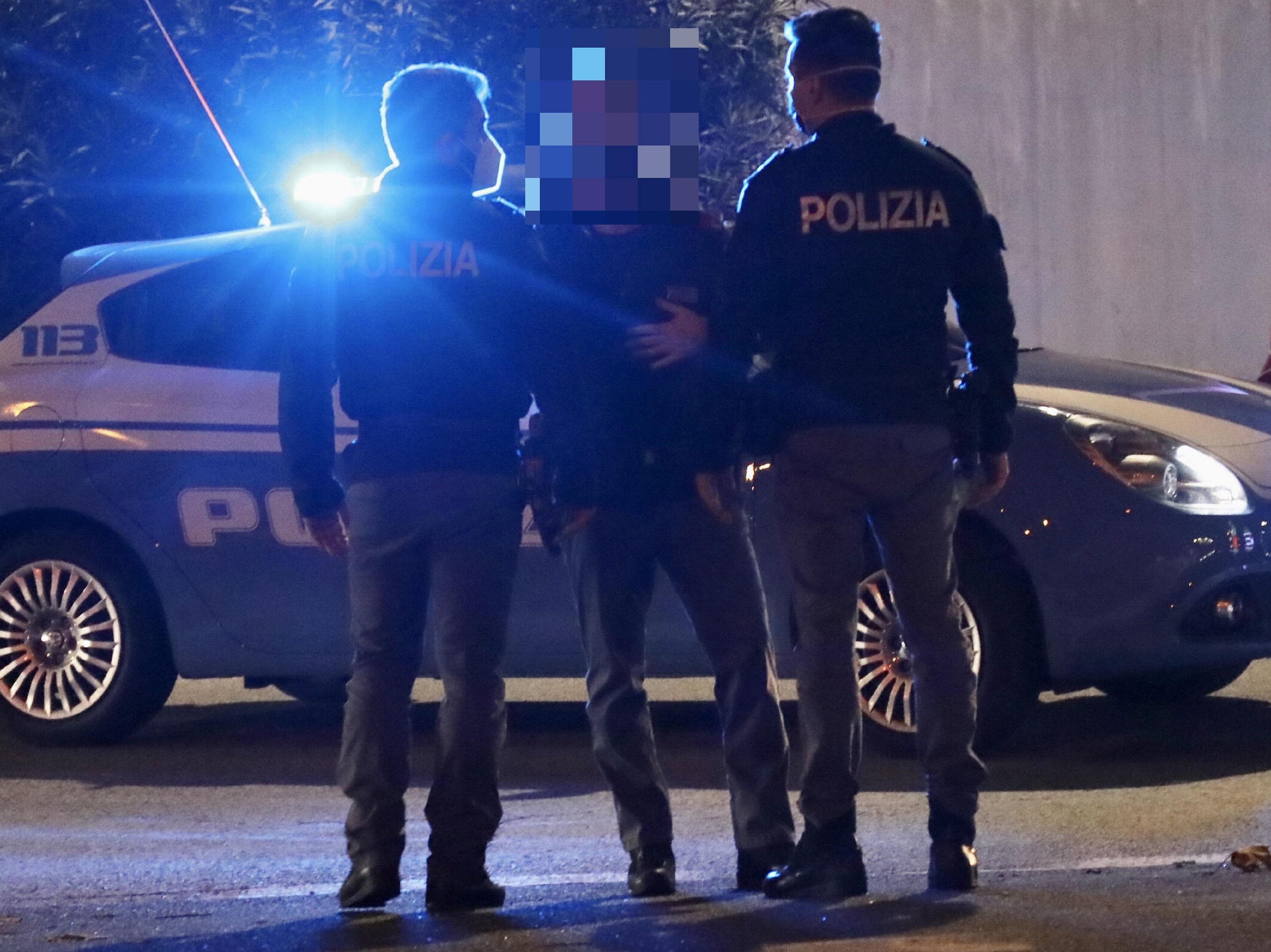 Un intervento della polizia (foto d'archivio)