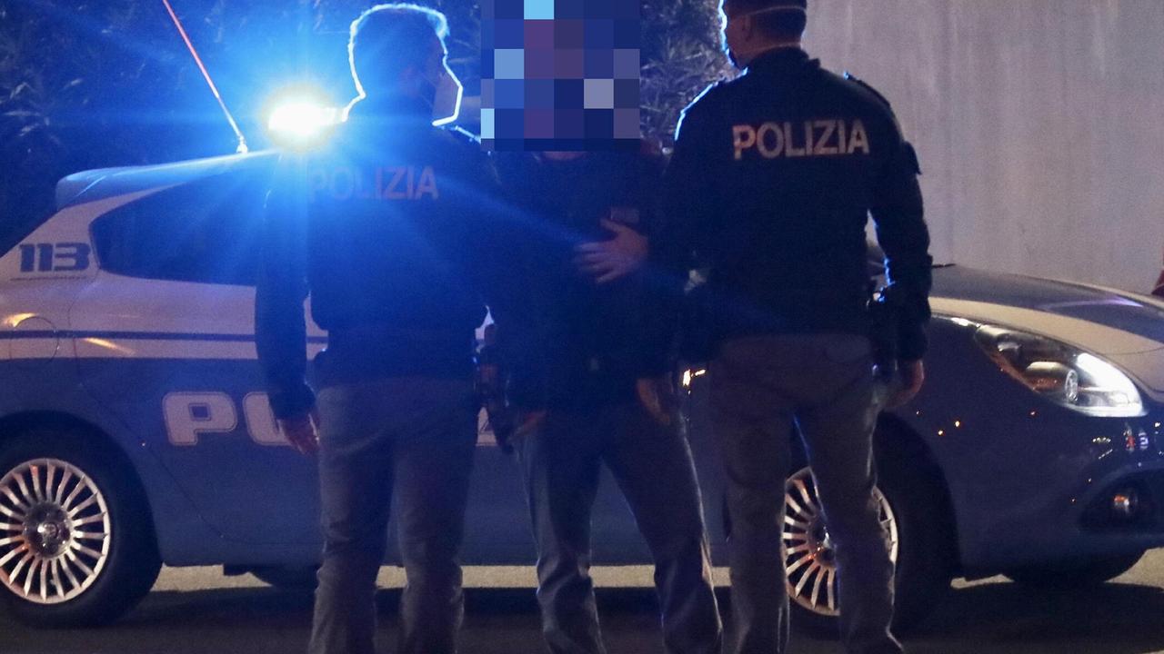 Un intervento della polizia (foto d'archivio)