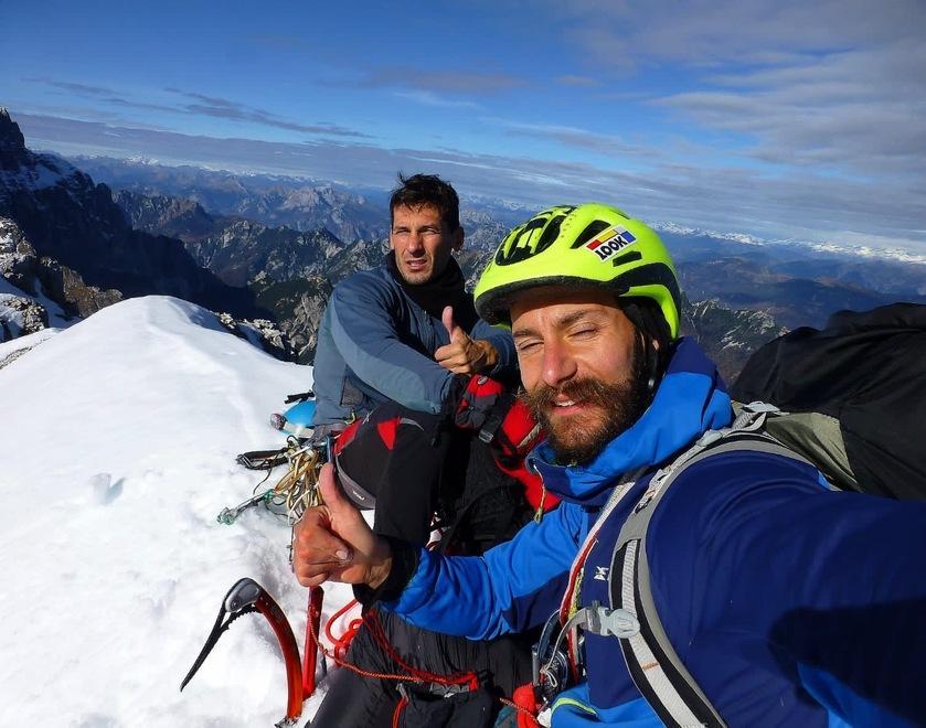 Diego Carpini 32 anni, insieme all’amico Marcello Gallucci