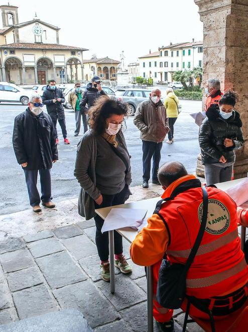 Consegnate in un giorno oltre 60mila mascherine ai monsummanesi