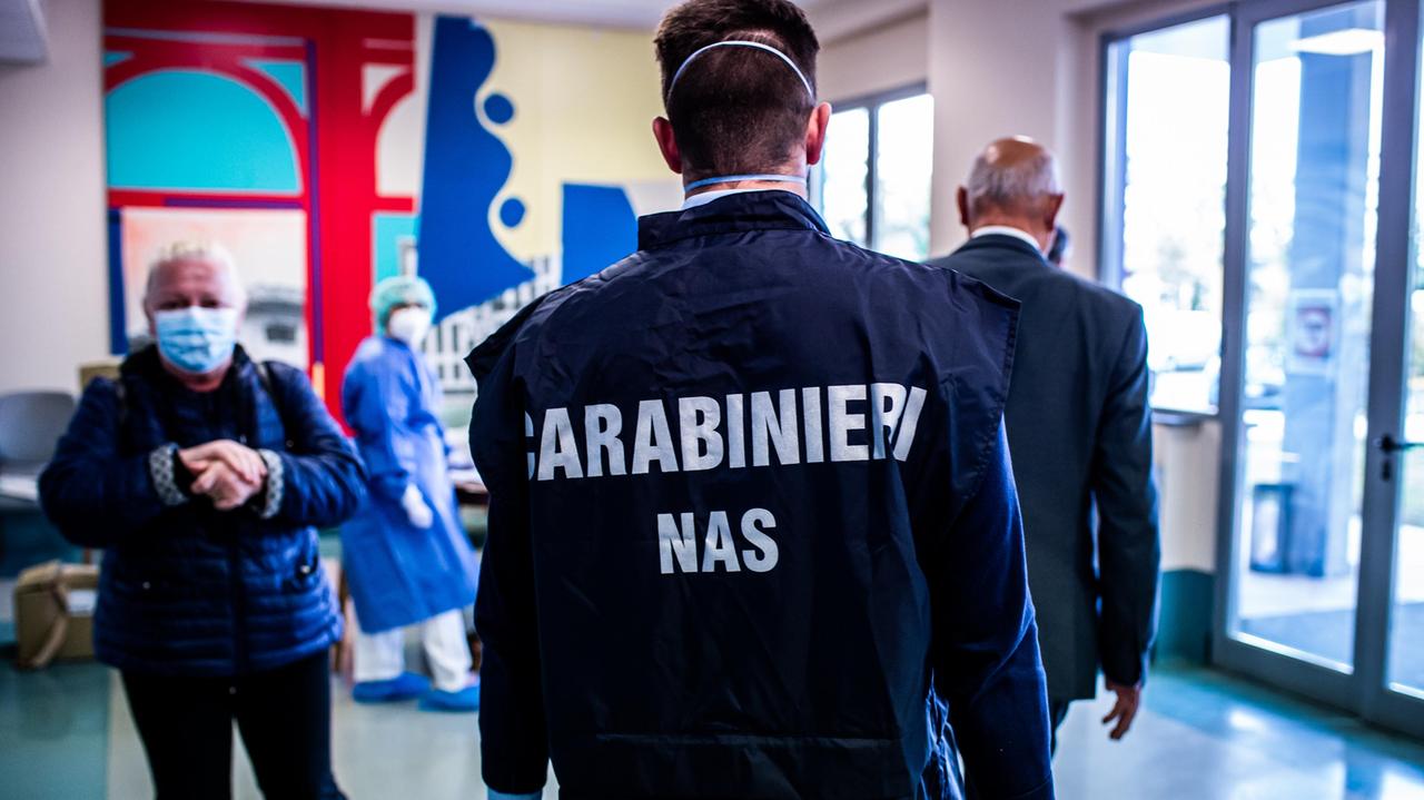 Un intervento dei Nas