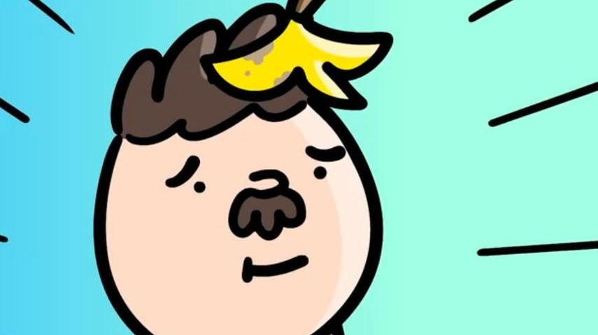 Francesco Gabbani come appare su Cartoon Network