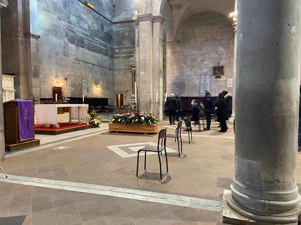 Il funerale di Favilla in Santa Maria Forisportam  