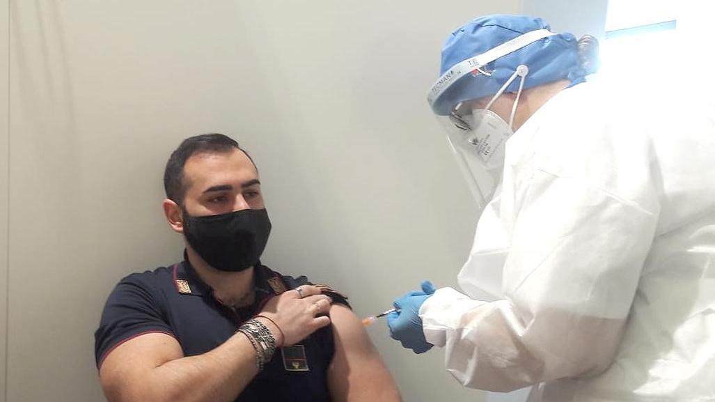 Vaccinazione al polo fieristico di Ferrara