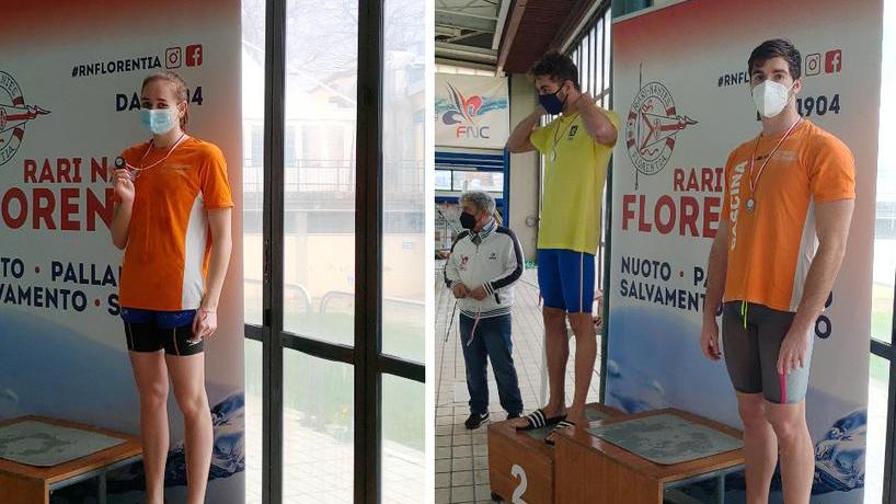 Nuoto Uisp 2003 Cascina sette volte sul podio nel meeting di Firenze