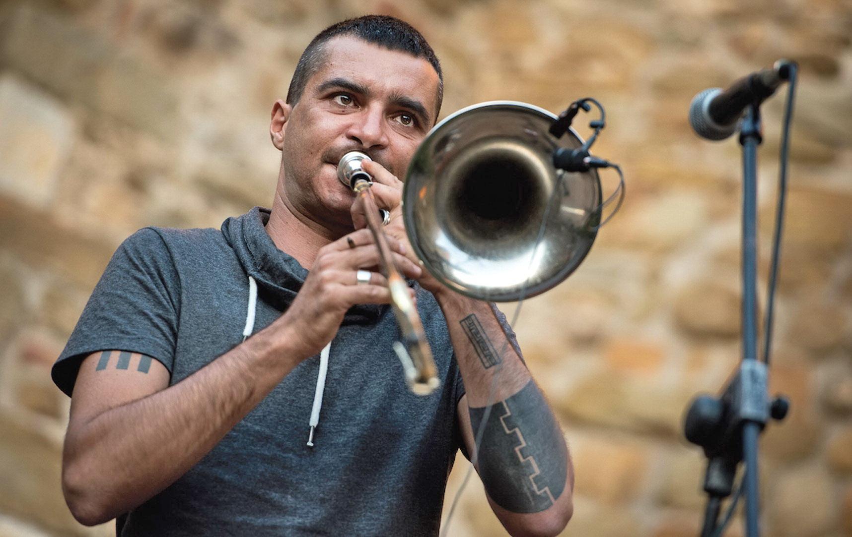 Il trombettista Gianluca Petrella