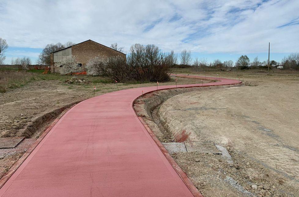 Ciclabile pavimentata