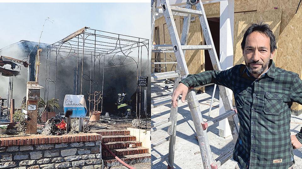  Le fiamme, la paura, il ristorante distrutto: «Adesso riparto, l’ho fatto per mia madre» 