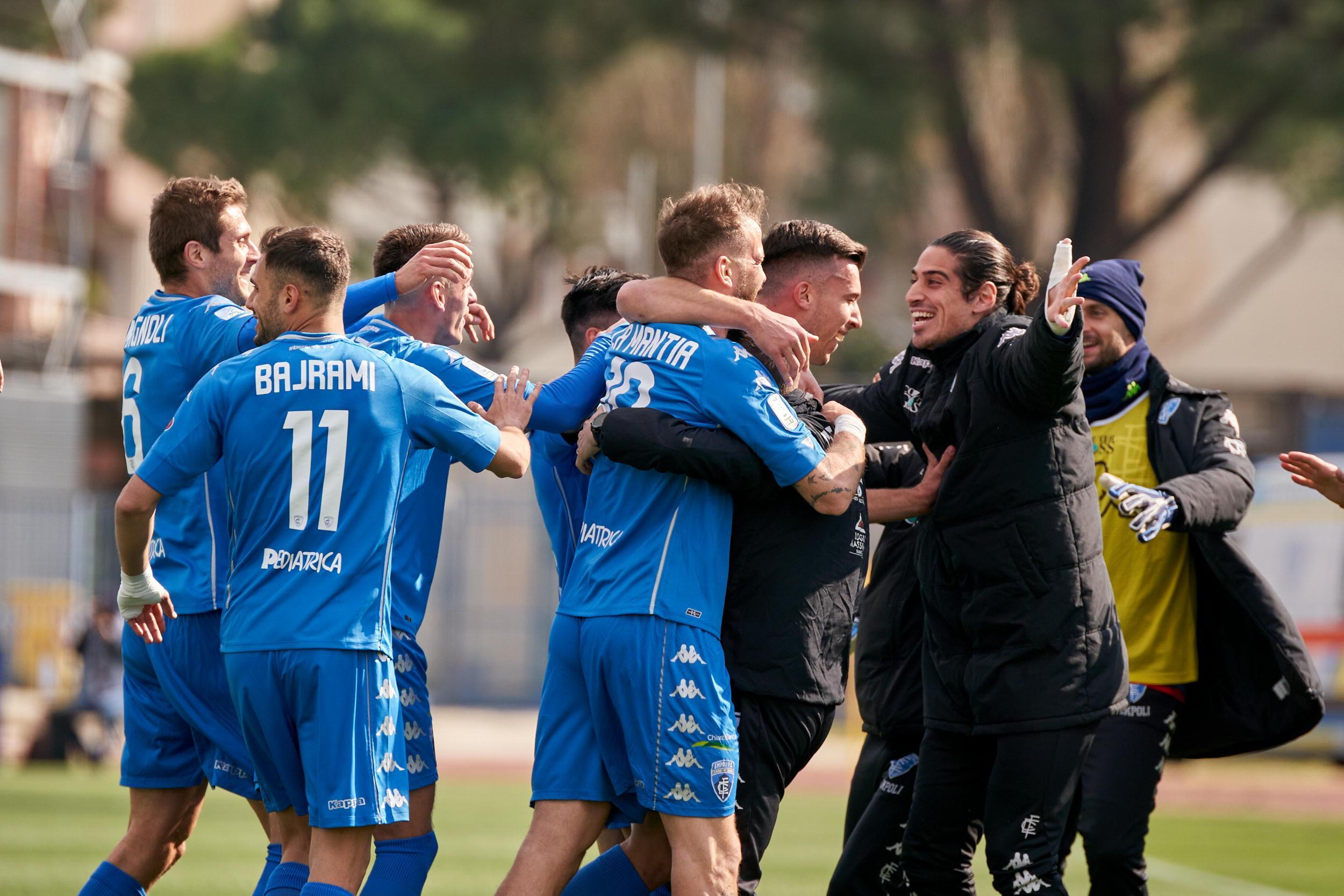 L'Empoli chiude la settimana perfetta: battuta la Virtus Entella
