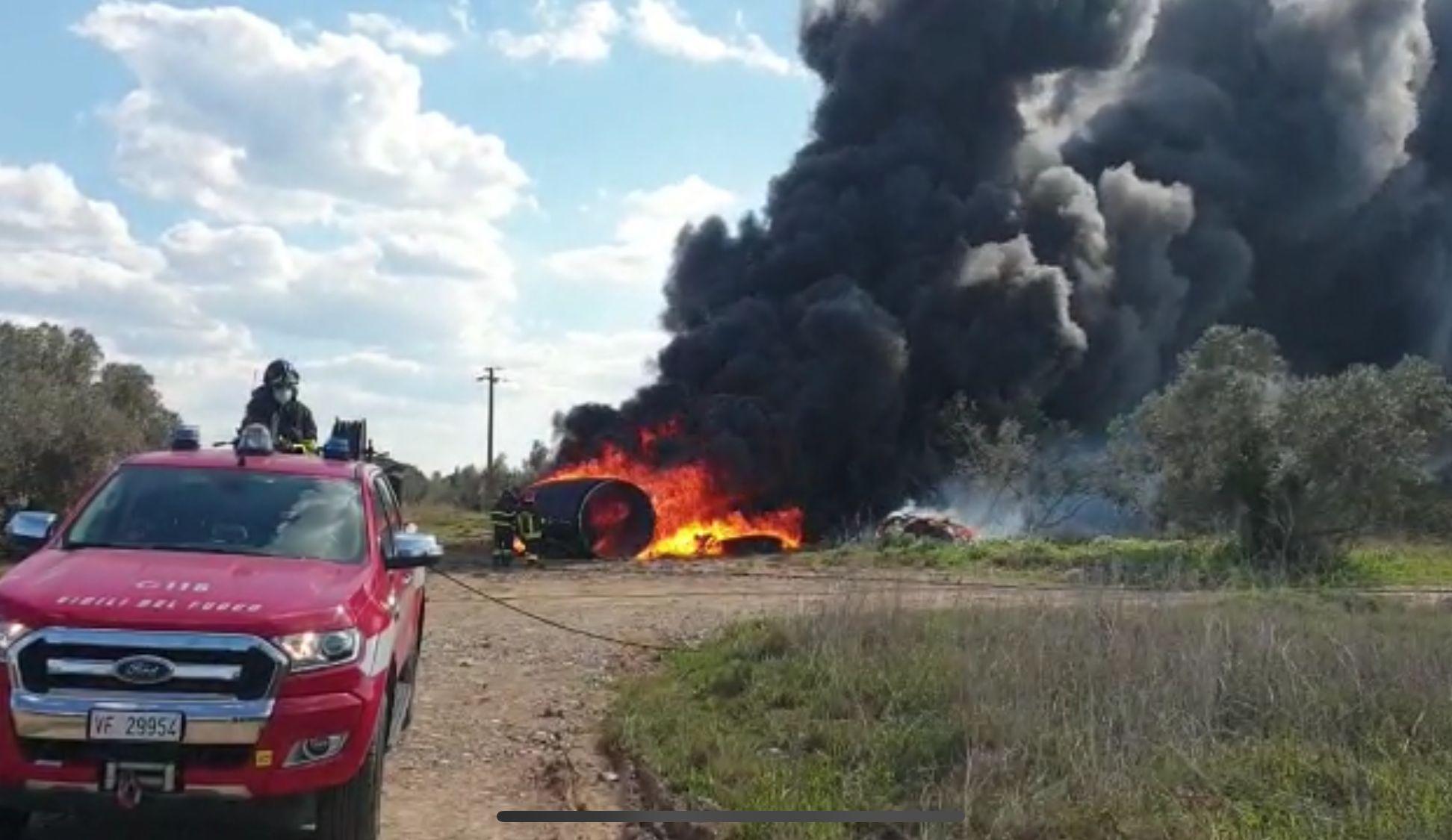 L'incendio