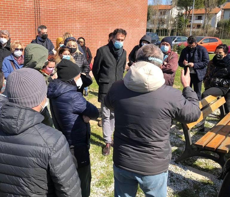 L’incontro di ieri mattina al Cep col sindaco Michele Conti