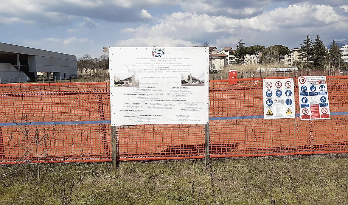 Partiti i lavori per la nuova caserma dei vigili del fuoco di Viareggio