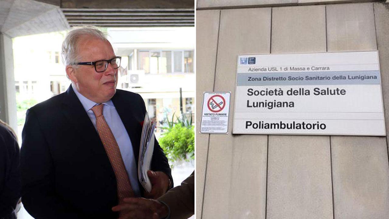 Il dottor Lucio Barani è tornato in servizio lo scorso anno per i tamponi. Quest’anno vaccina al poliambulatorio di Aulla