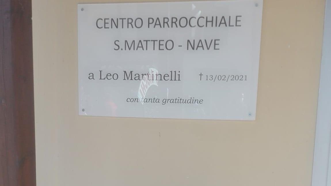 Morì cadendo all’oratorio, ora c’è una targa che lo ricorda