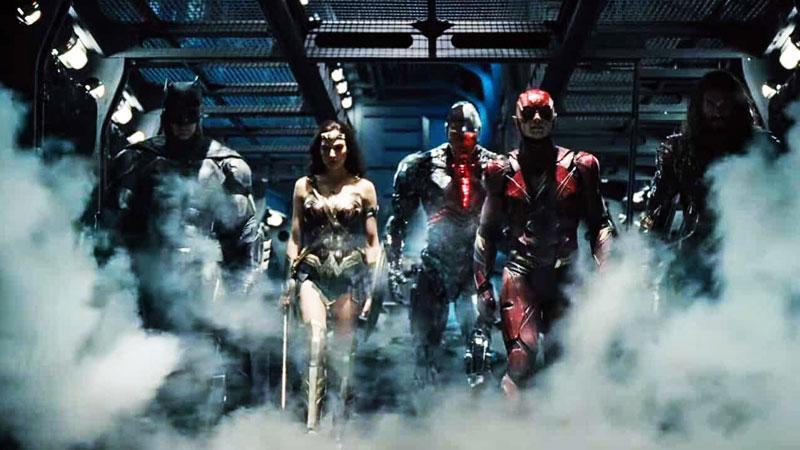 Una scena di “Justice League”
