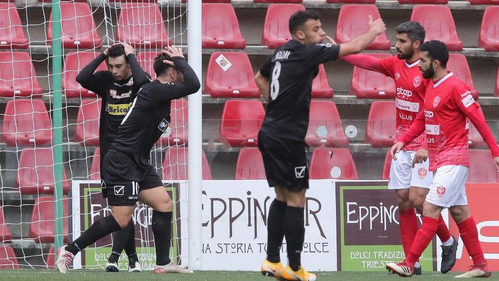Il Carpi cade con la Triestina ma le avversarie vanno piano