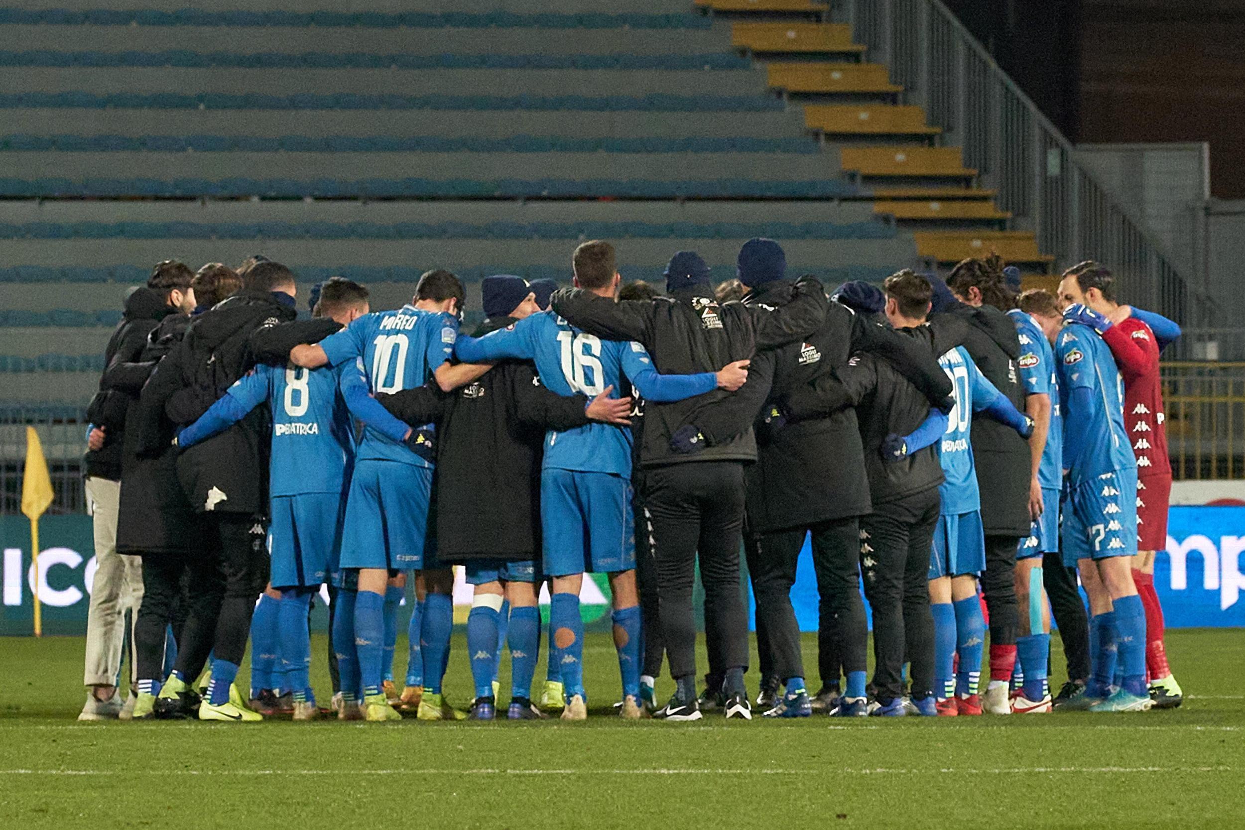 Brutta tegola per l'Empoli: c'è un focolaio Covid