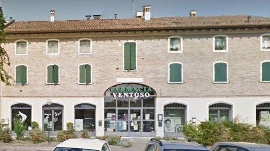La farmacia in via Goti a Ventoso