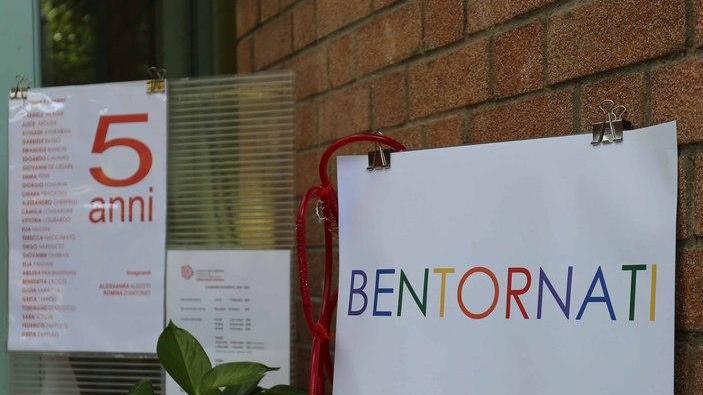 Oggi 292 bimbi fra 0 e 6 anni potranno tornare a scuola