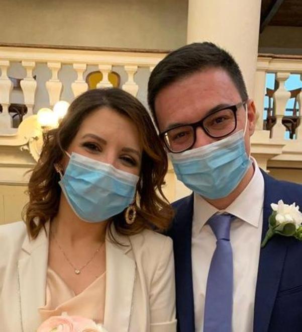 Tutti su Google Meet per seguire in diretta il matrimonio di Virginia e Danilo 