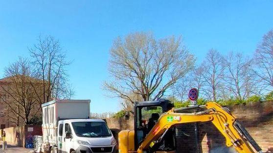 Nuovo marciapiede in corso Ercole d’ Este