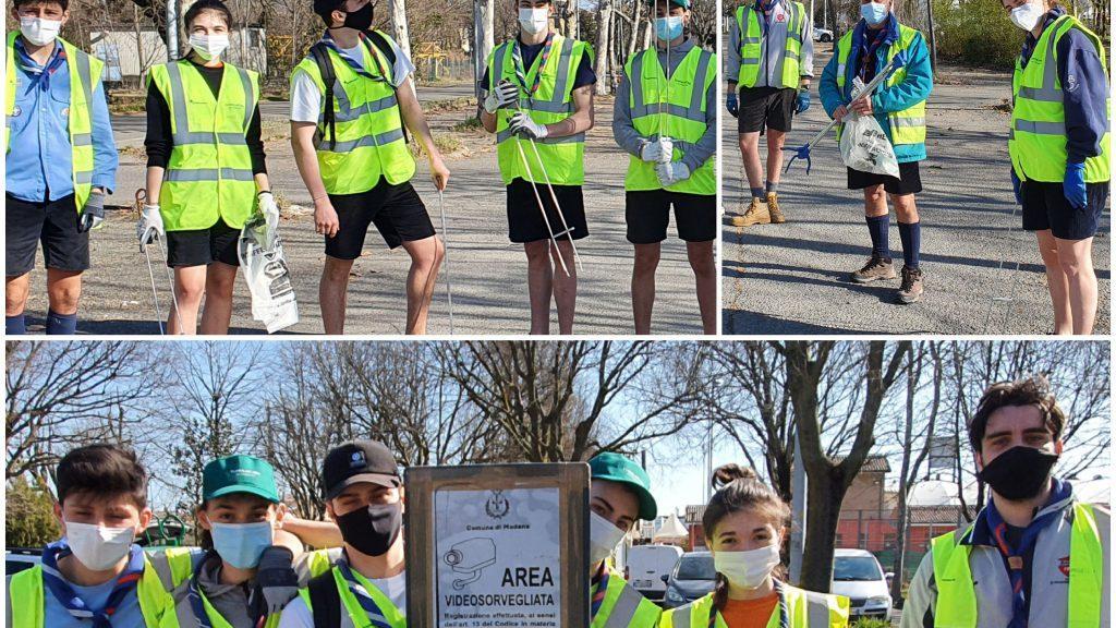 Modena, Scout in missione Gli esploratori del decoro ambientale