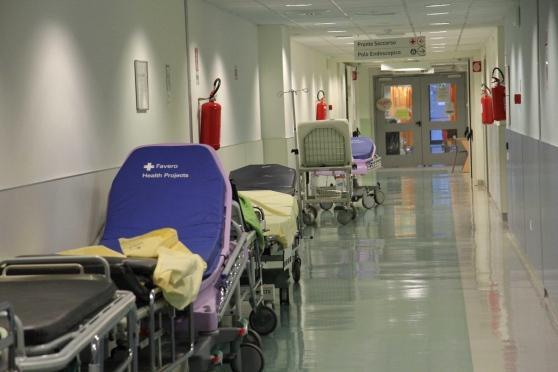 Il pronto soccorso dell'ospedale Santo Stefano