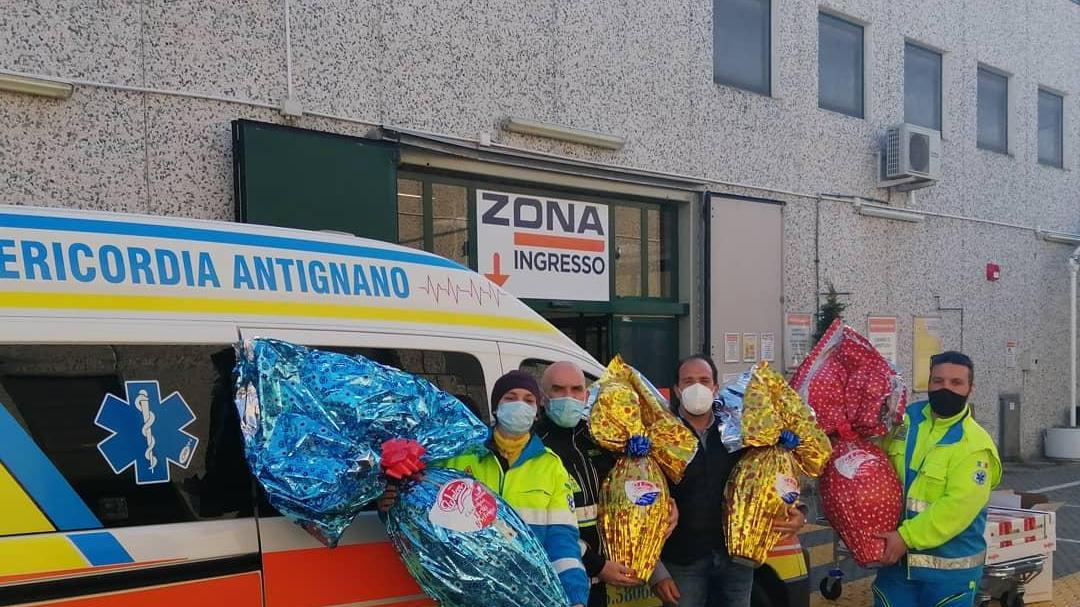 La consegne delle uova da Zona