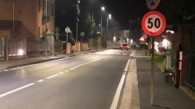 Riasfaltata la Provinciale 15 dopo i lavori per l’acquedotto