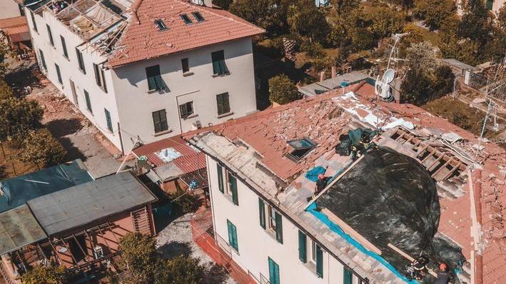 «Chicchi di grandine come sassi e mio nipote sbalzato dal vento»