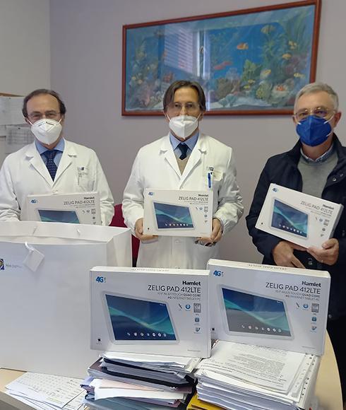 Il Rotary ha donato tablet al reparto di Pediatria