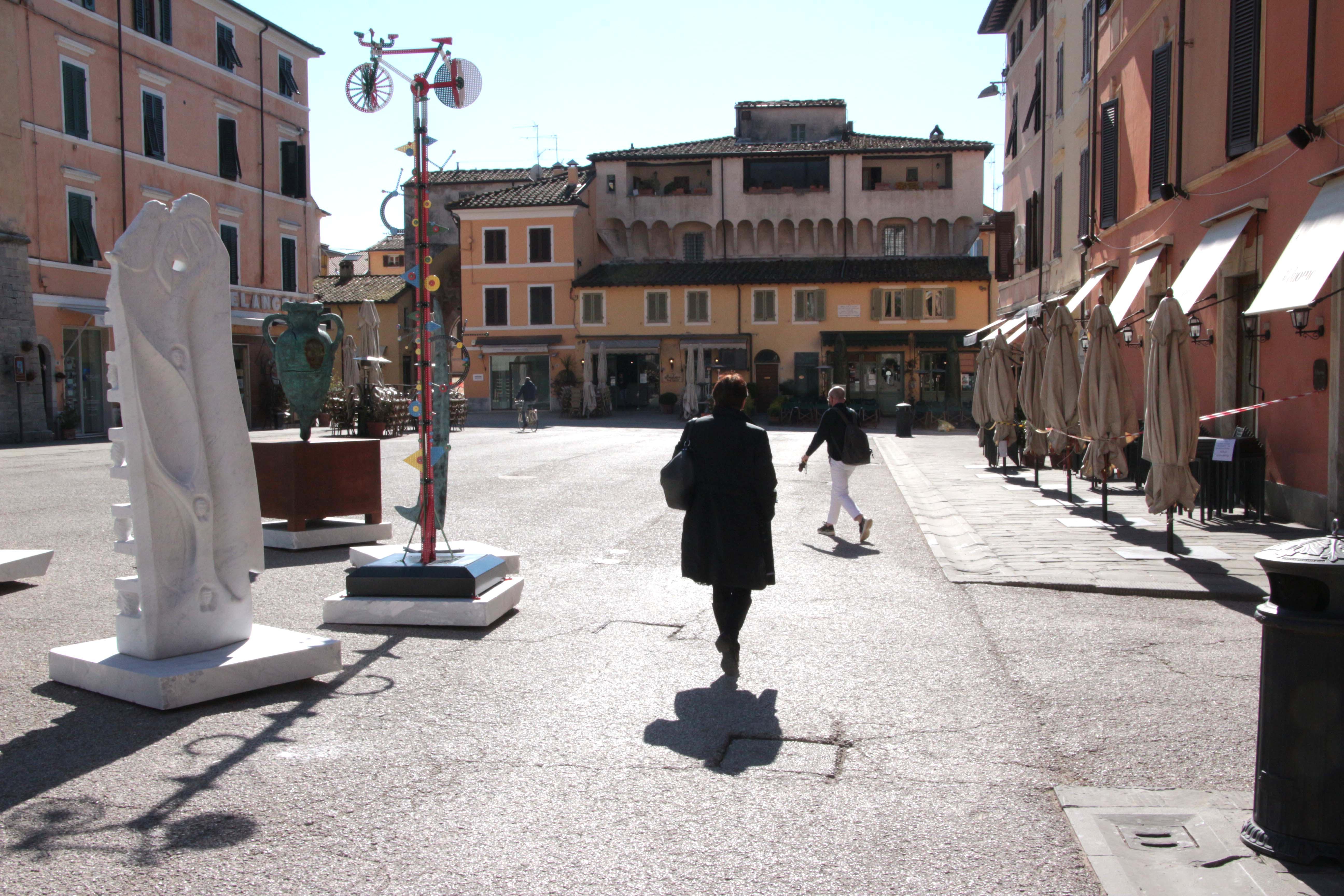 Il centro di Pietrasanta (foto Ciurca)