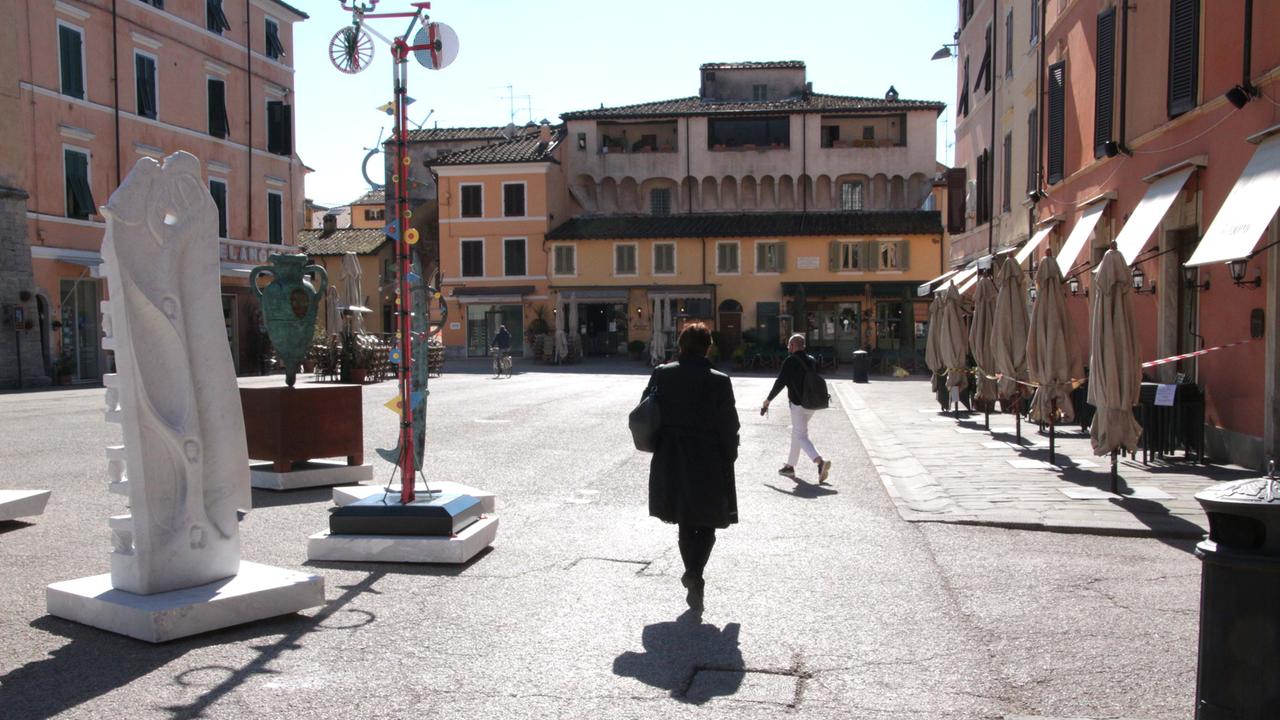 Il centro di Pietrasanta (foto Ciurca)