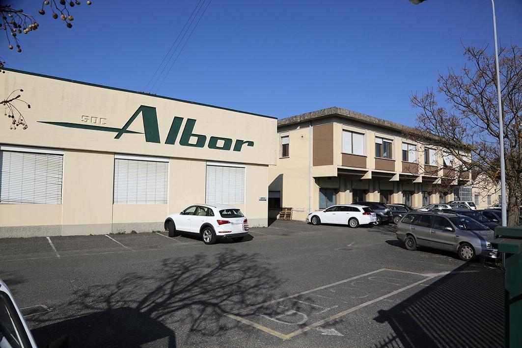 La sede dello storico stabilimento della Albor di Badia a Cerreto a Gambassi Terme