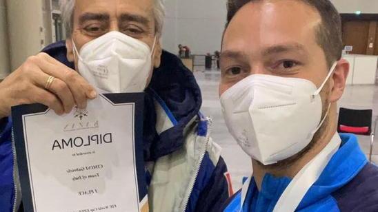 Spada, Gabriele Cimini sul tetto del mondo