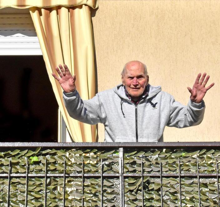 Nonno Libero a 97 anni ha sconfitto anche il Covid «La guerra sì, era orribile»