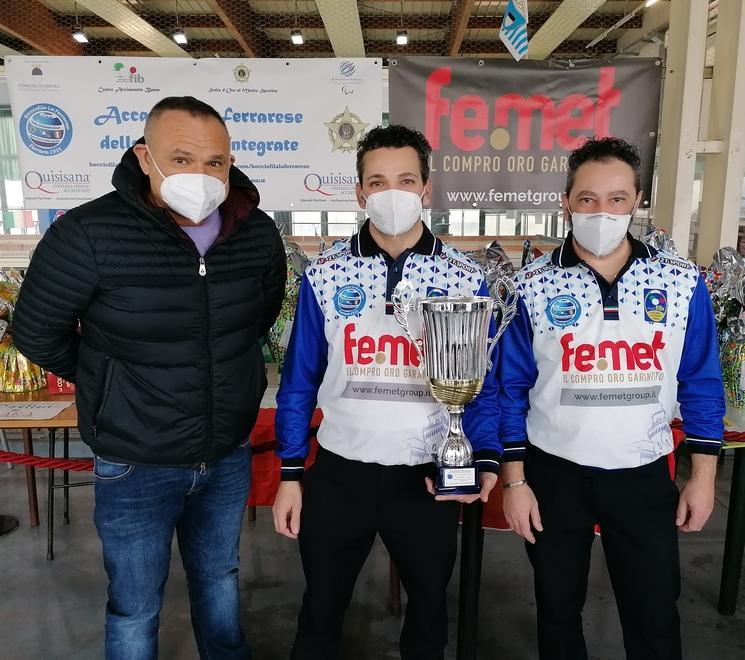 I fratelli Pedocchi in trionfo al Primavera Estense 