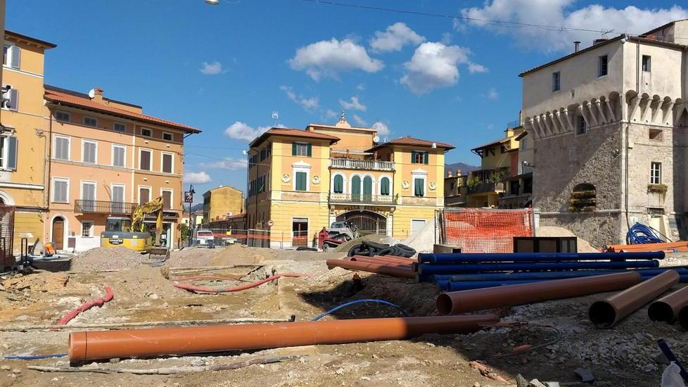 «Piazza Carducci pronta tra un mese»