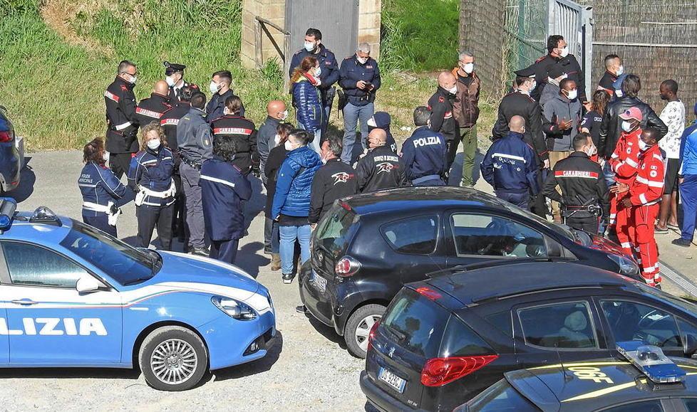 L’ex residence oggi ospita 115 persone 