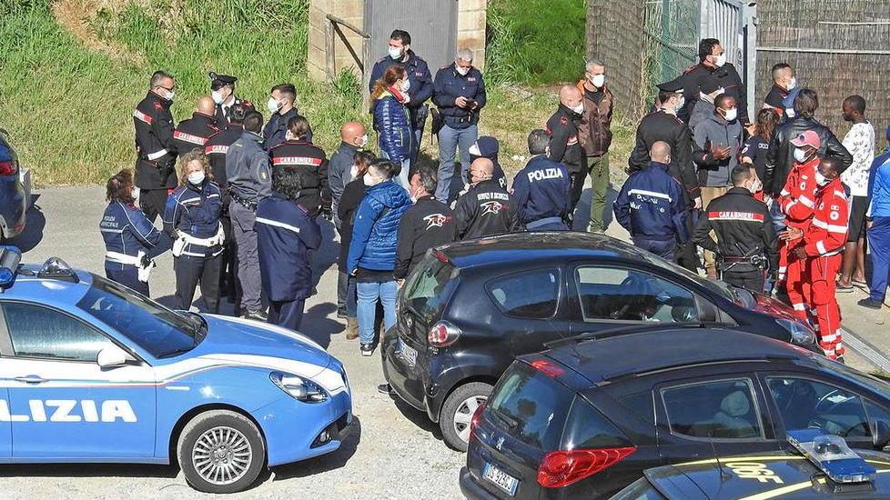 L’ex residence oggi ospita 115 persone