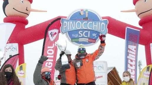 Sarà un Pinocchio sugli sci a porte chiuse con tamponi anti-Covid e gare su due piste