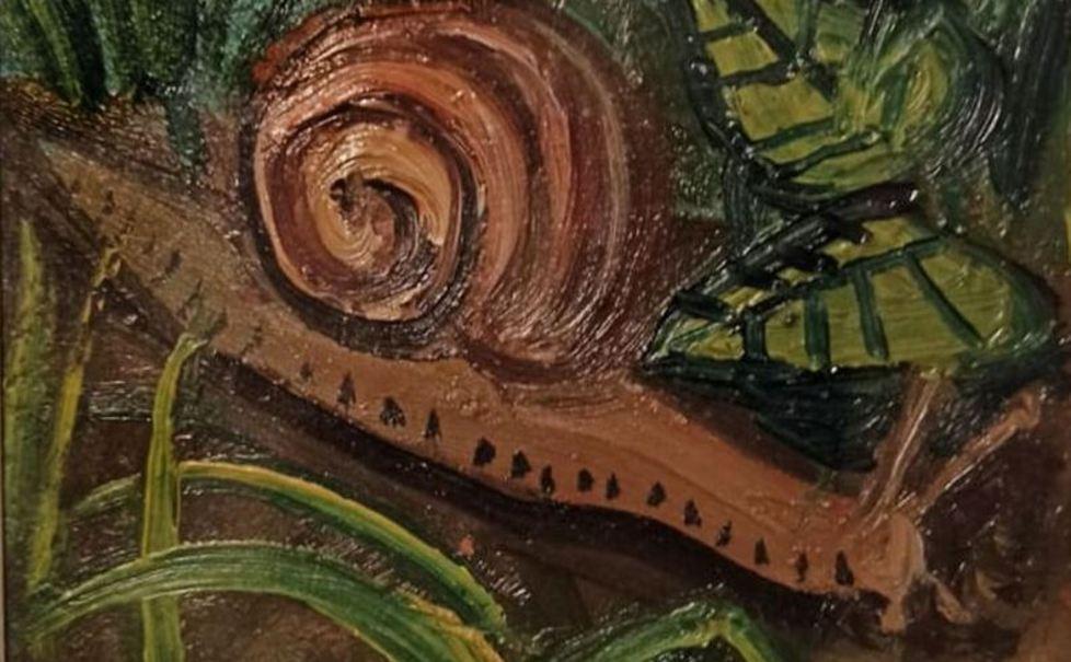 La preziosa “lumachina” di Antonio Ligabue tornata pian piano a casa dopo sessant’anni 