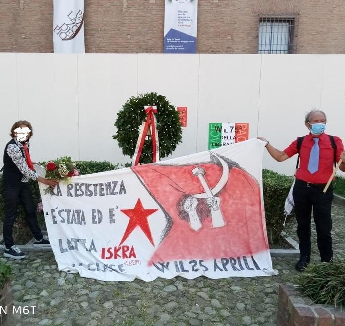 Carpi, depone fiori per il 25 Aprile, prende una multa di 400 euro 