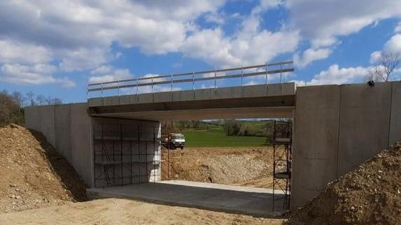 Con il ponte sul Trisolla diventerà più sicuro attraversare il torrente