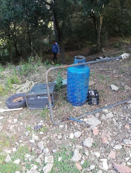 Recuperate bombole di gas abbandonate 