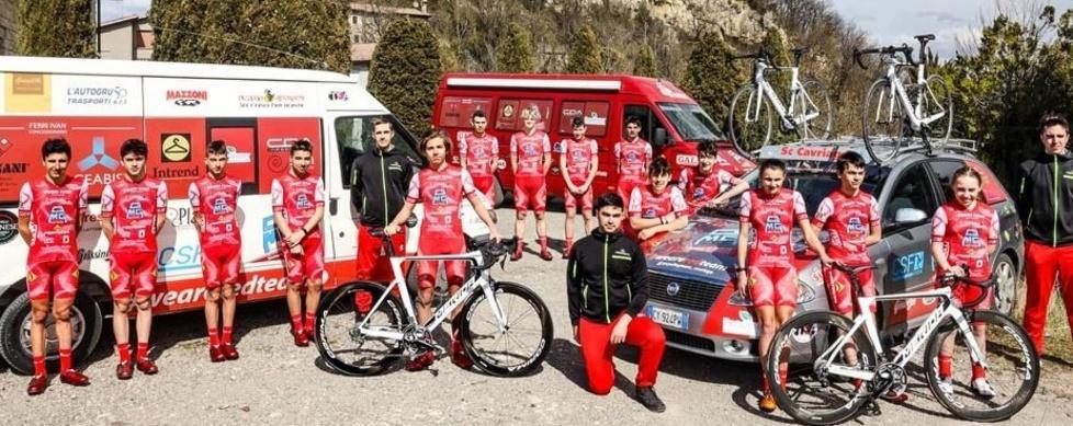 A Canossa la Ciclistica Cavriago ha alzato il velo sui talenti dei team Allievi ed Esordienti
