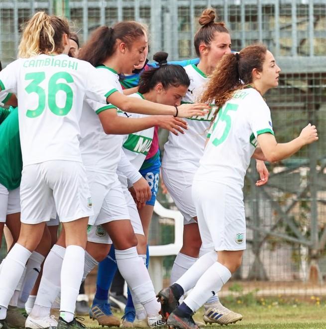 Sassuolo show: va sotto, poi si scatena e rifila una manita alla Florentia